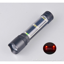 8000 Lumens T6 LED Solar Powered Flashlight